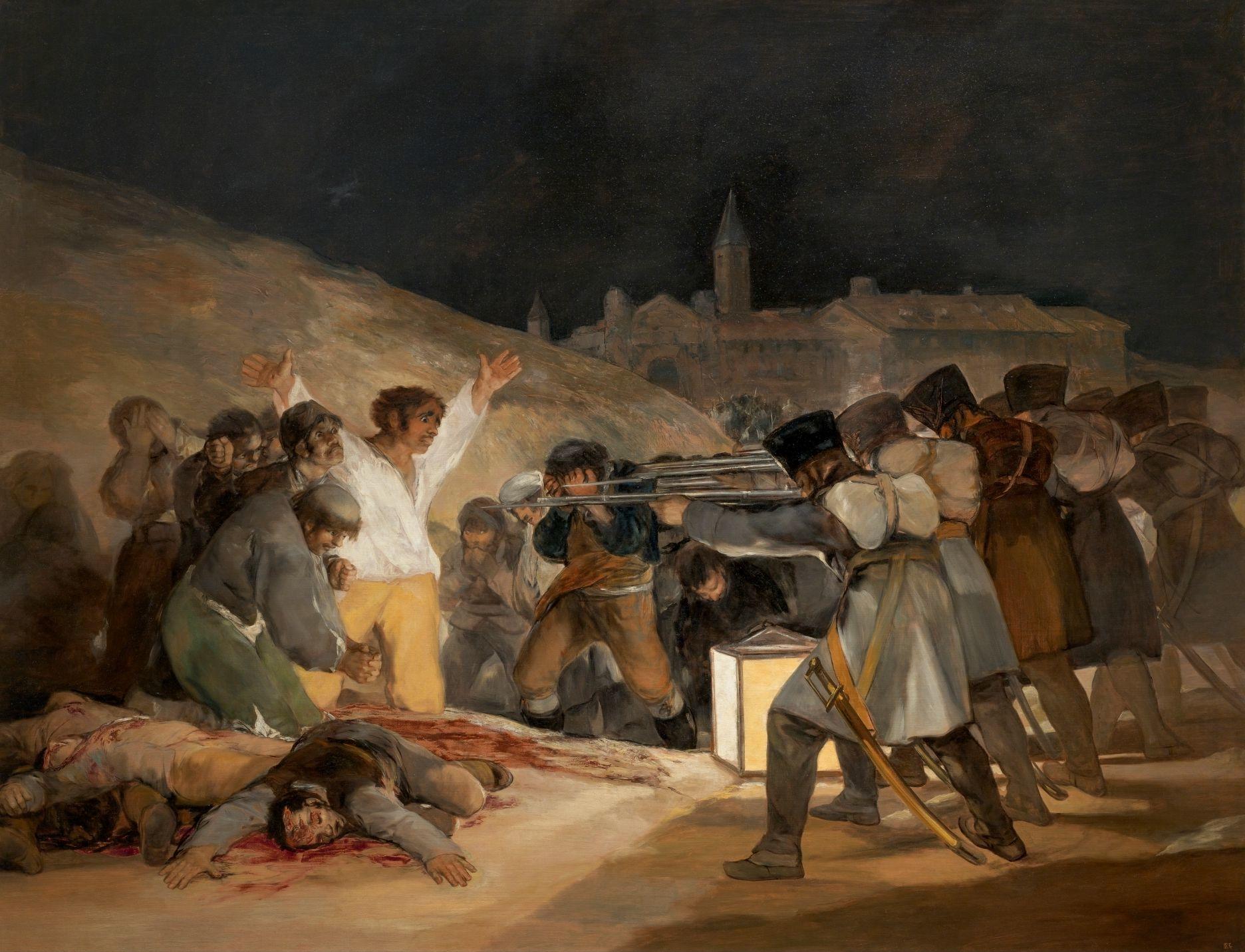 Il quadro 3 maggio 1808 d Francisco Goya