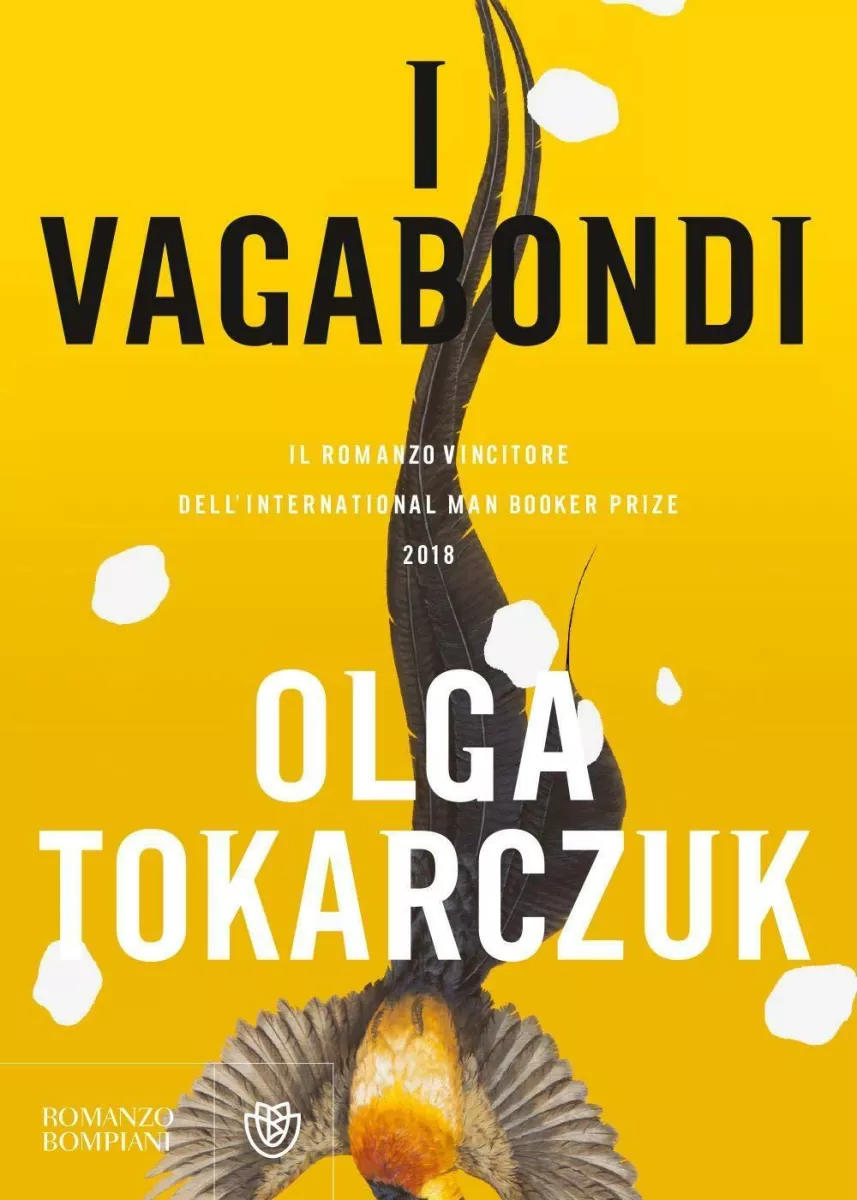 Copertina del libro "I vagabondi" di Olga Tokarczuk. 