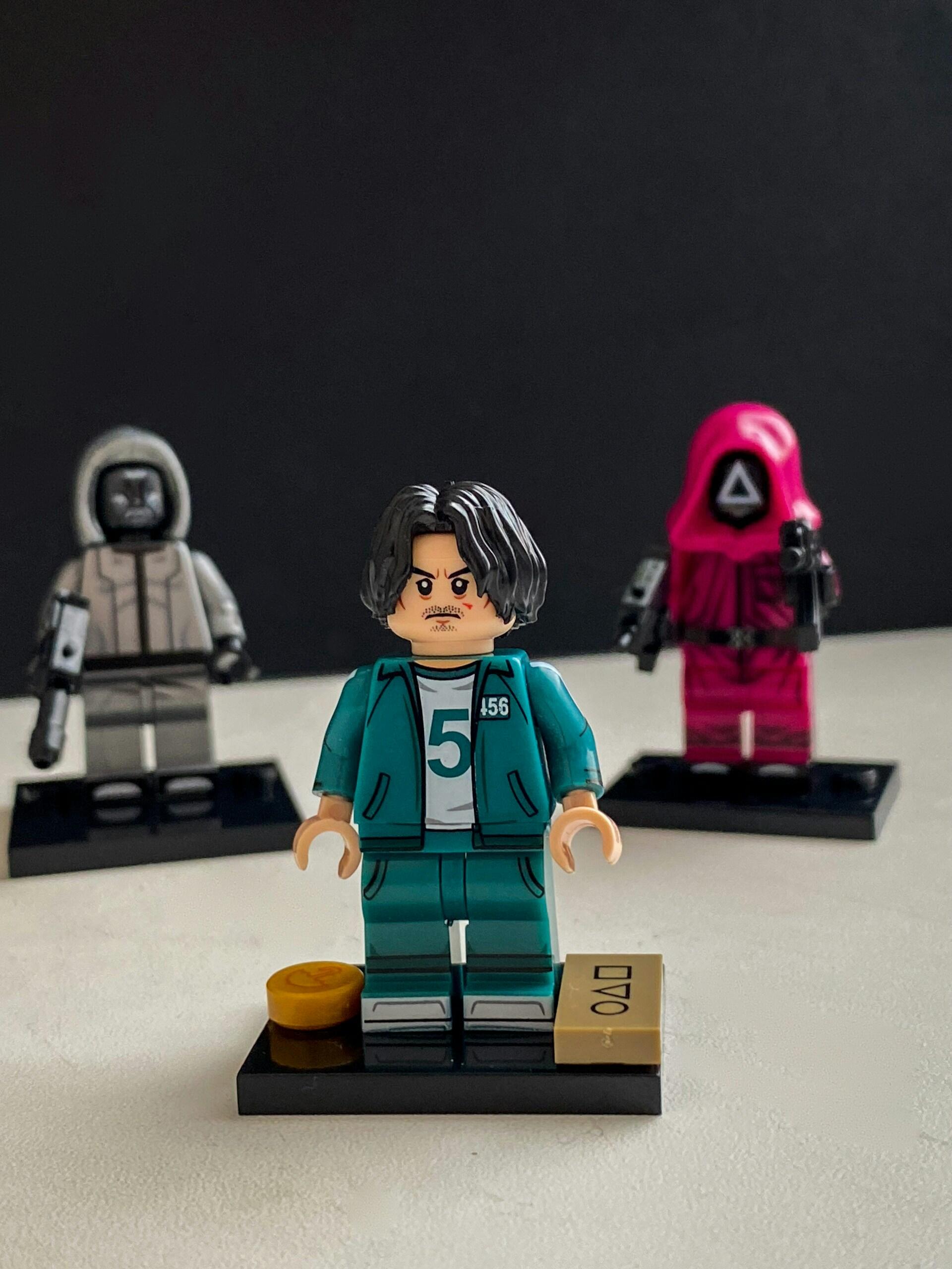 Personaggi Lego riferiti a Squid Game