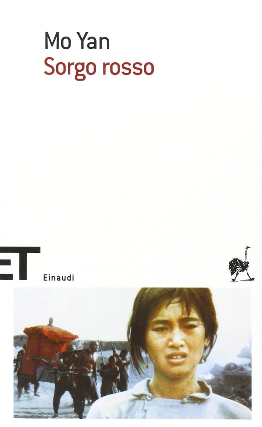 Copertina del libro "Sorgo rosso" di Mo Yan. 