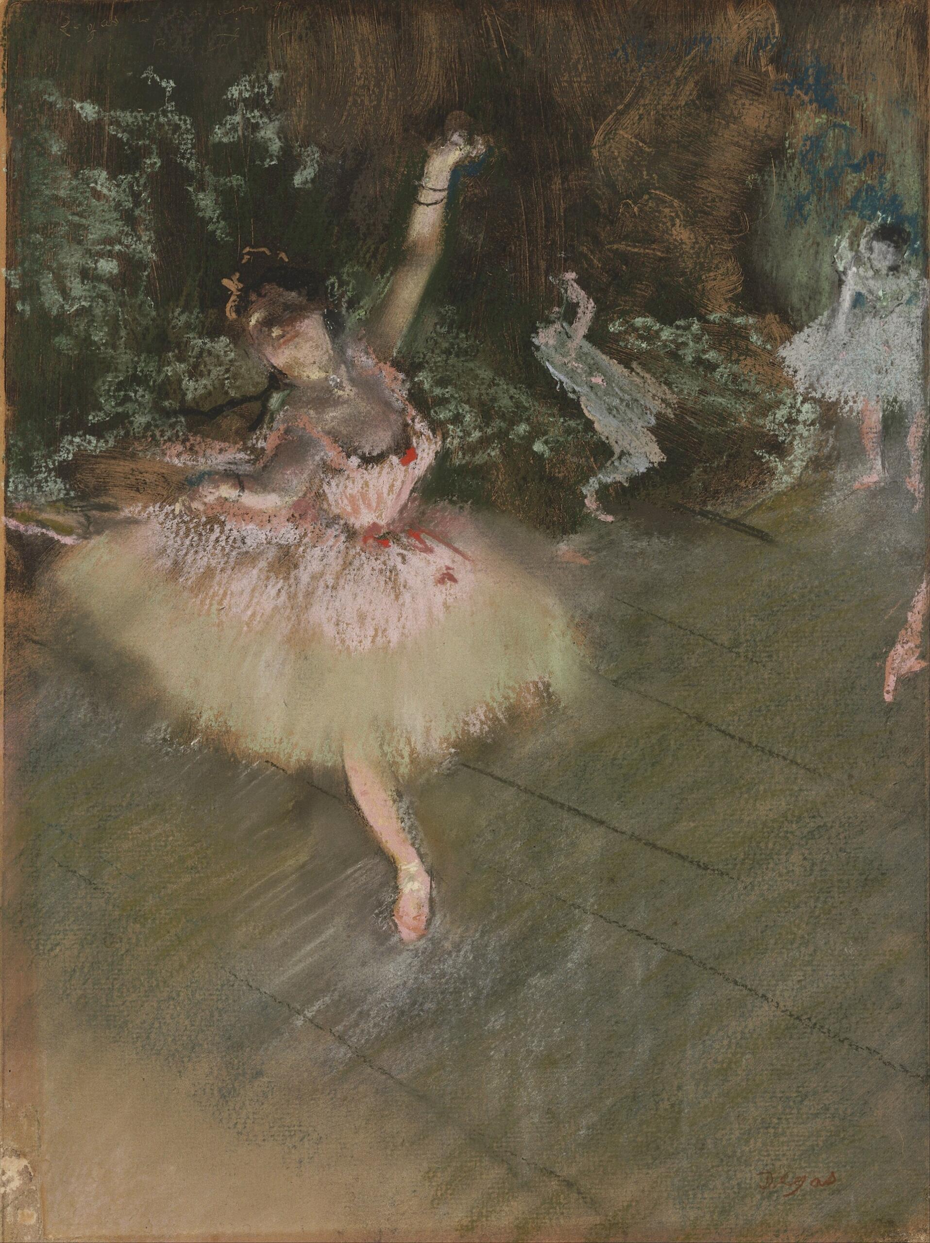 La stella di Degas, di Degas, uno dei pittori famosi francesi.
