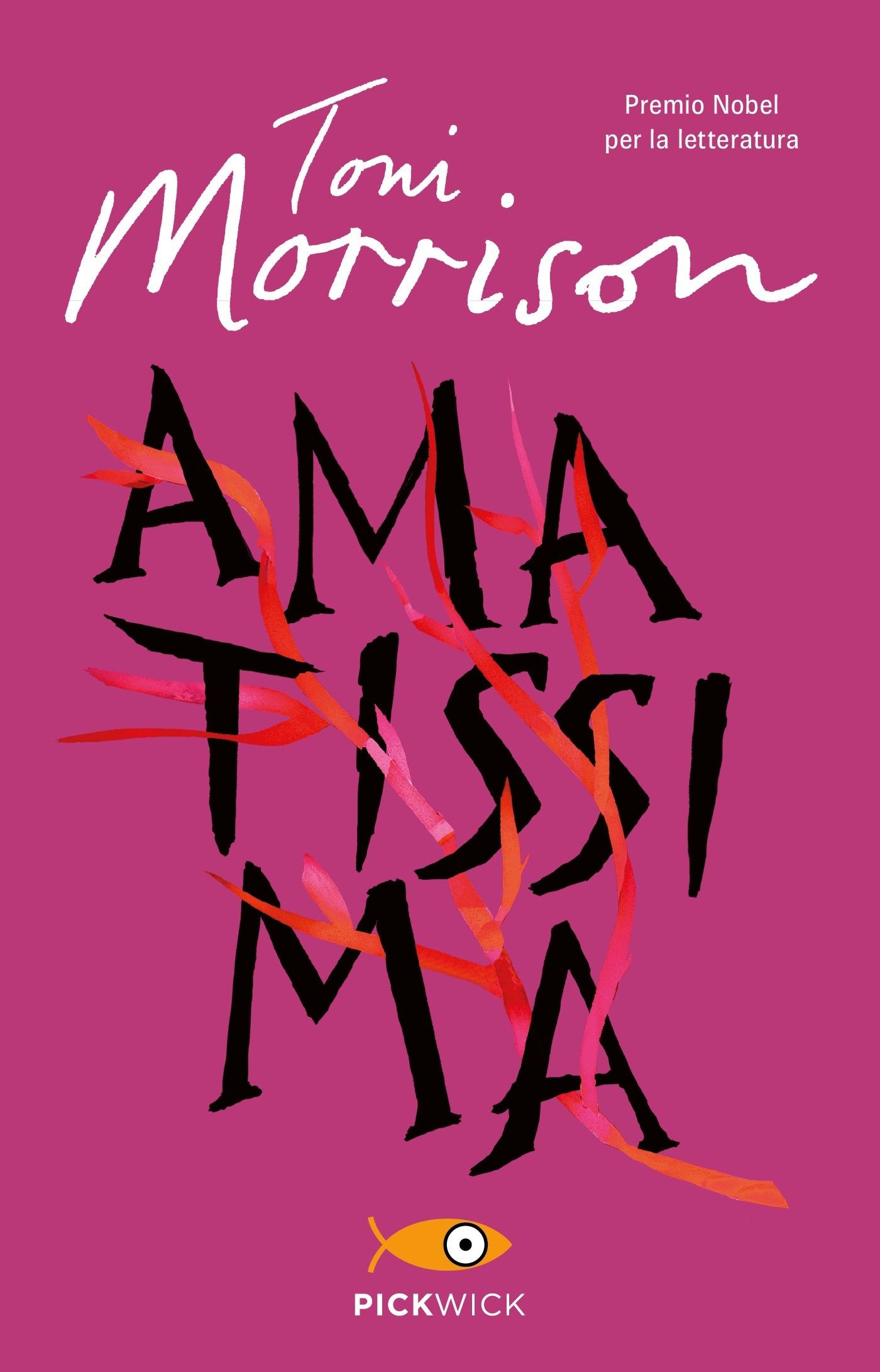 Copertina del libro "Amatissima" di Toni Morrison. 