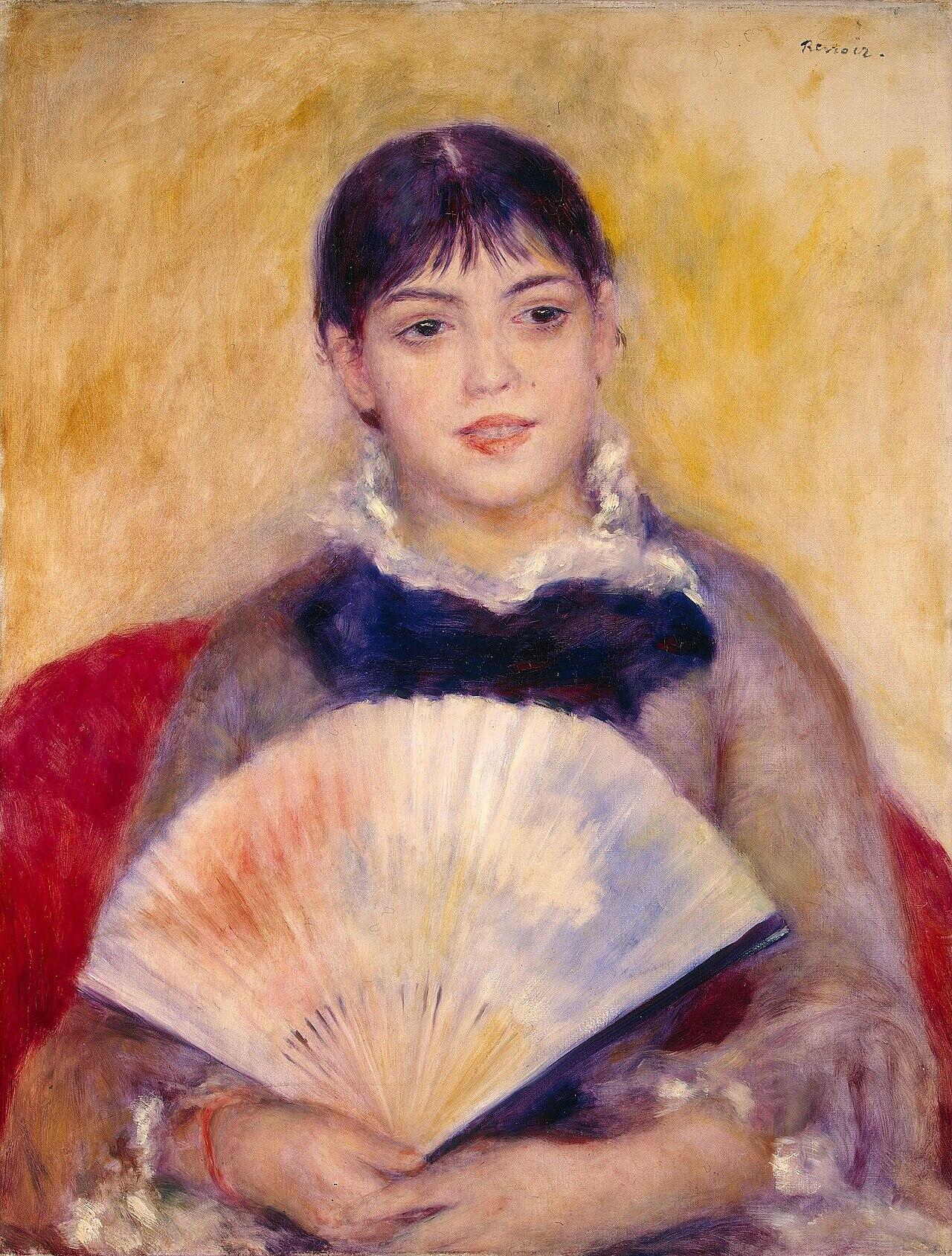 Dipinto di Renoir, uno dei grandi pittori francesi.