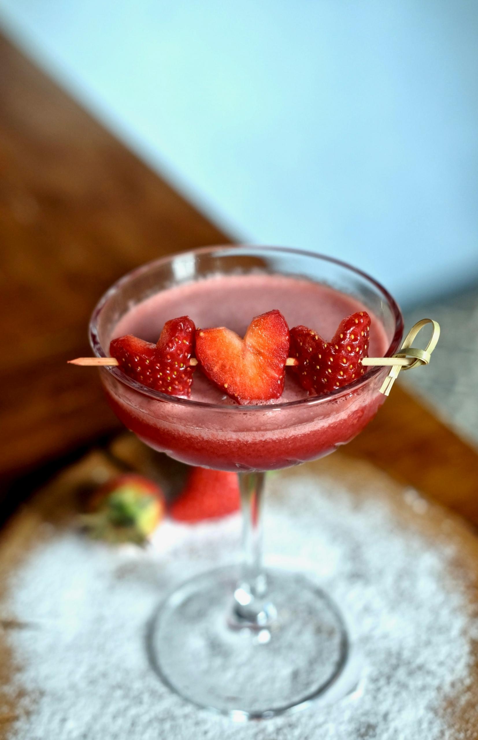 daiquiri alla fragola cocktail san valentino