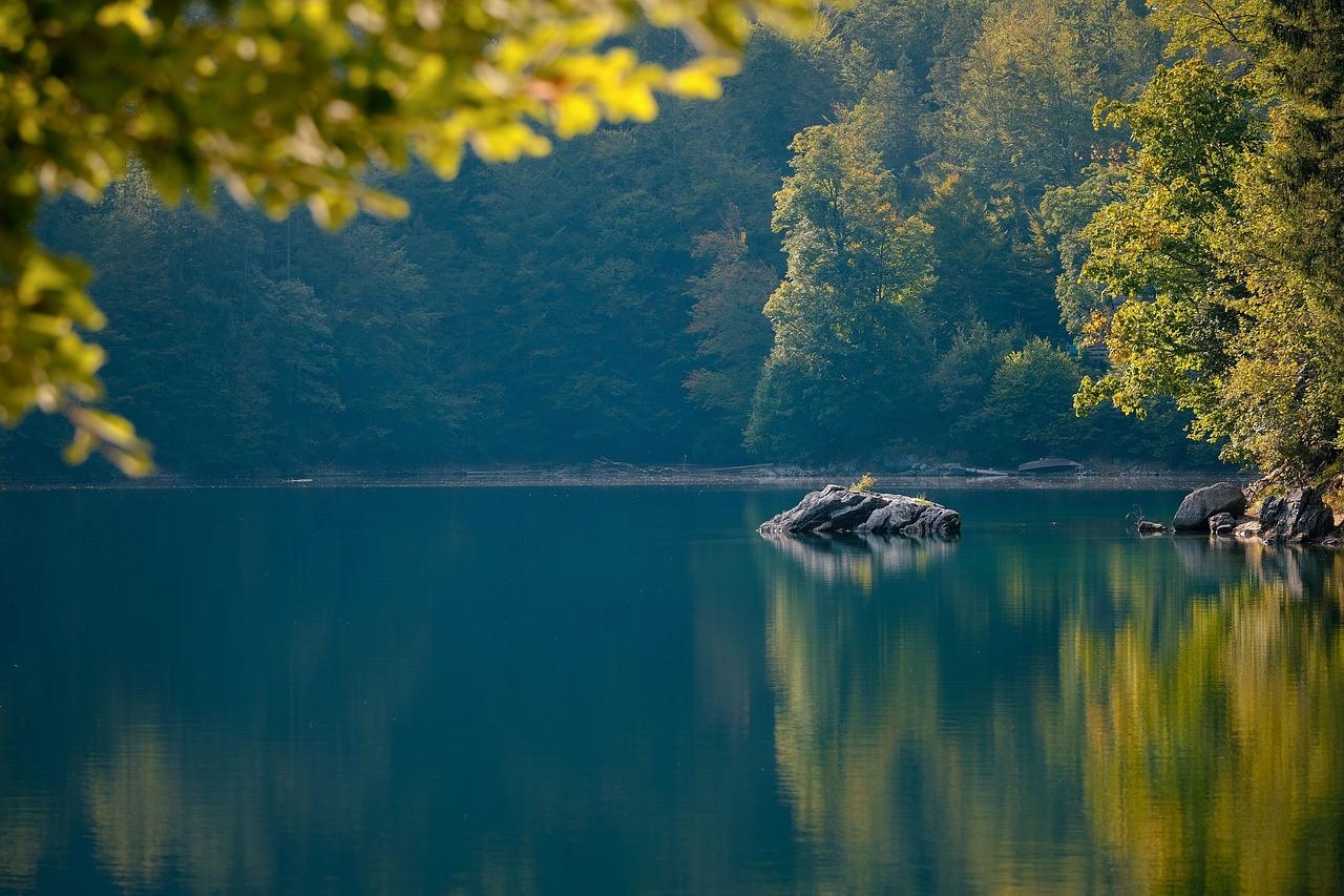 Lago Feldsee nella Foresta Nera