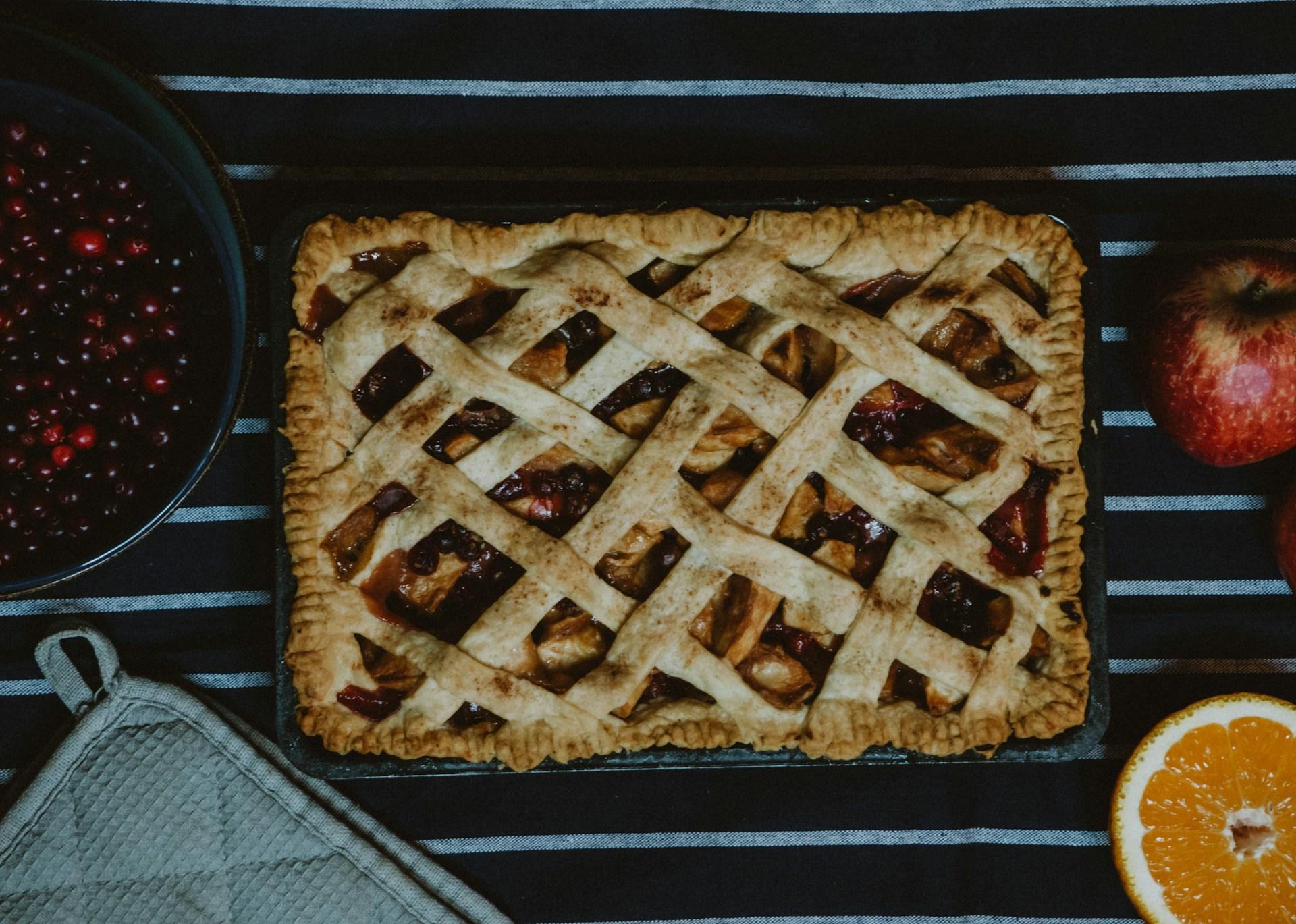 Torta di mele senza zucchero