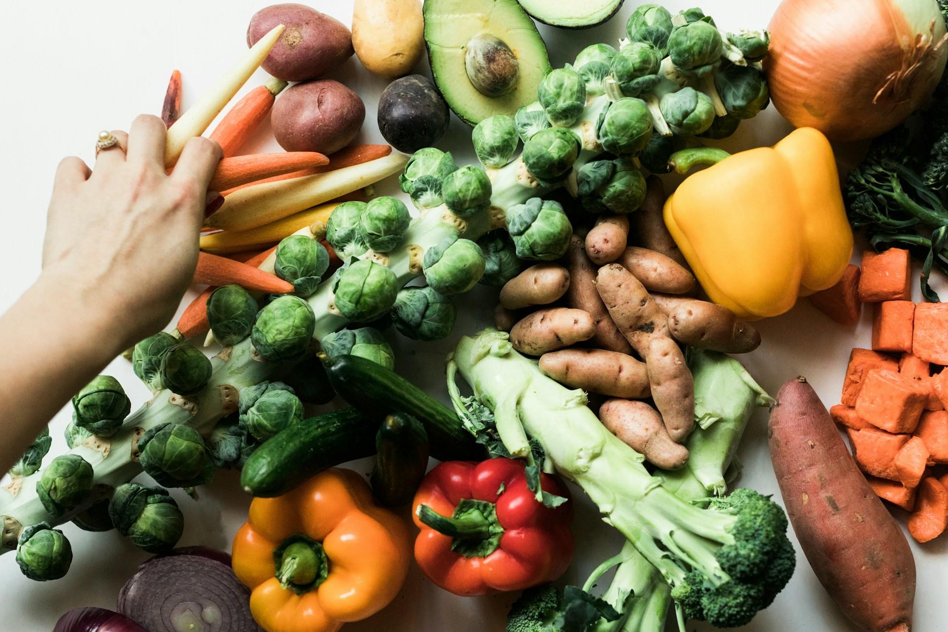 Verdure pronte per accompagnare il tacchino al forno