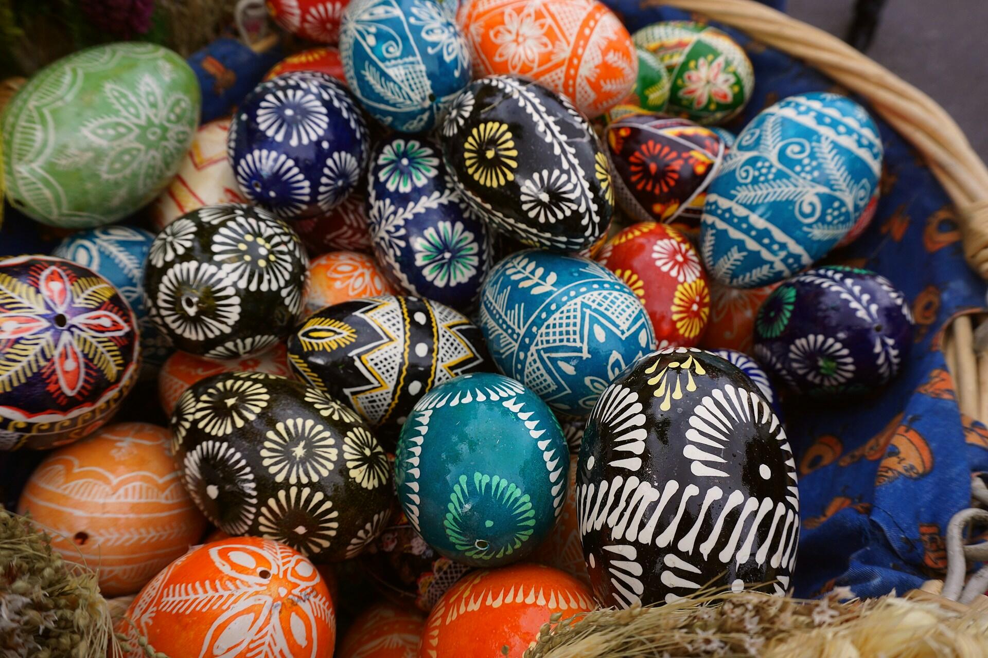 uova di Pasqua decorate