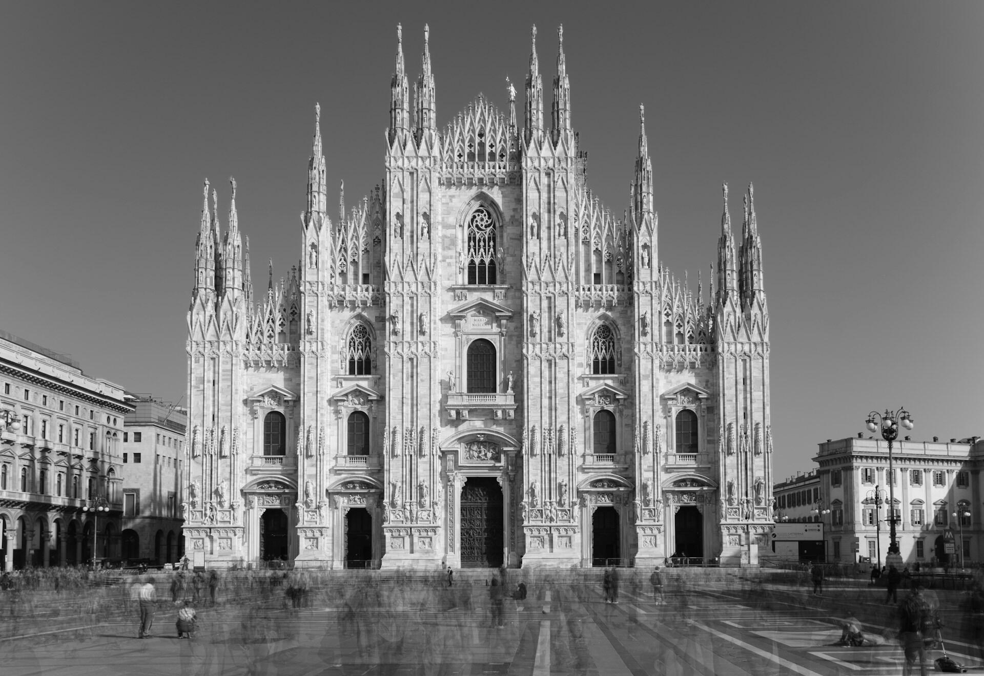 Duomo di Milano, uno dei luoghi del 25 aprile festa della liberazione.