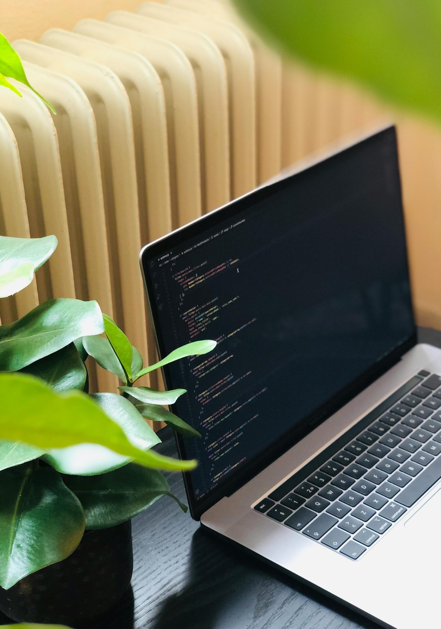 programma C++ aperto su pc.