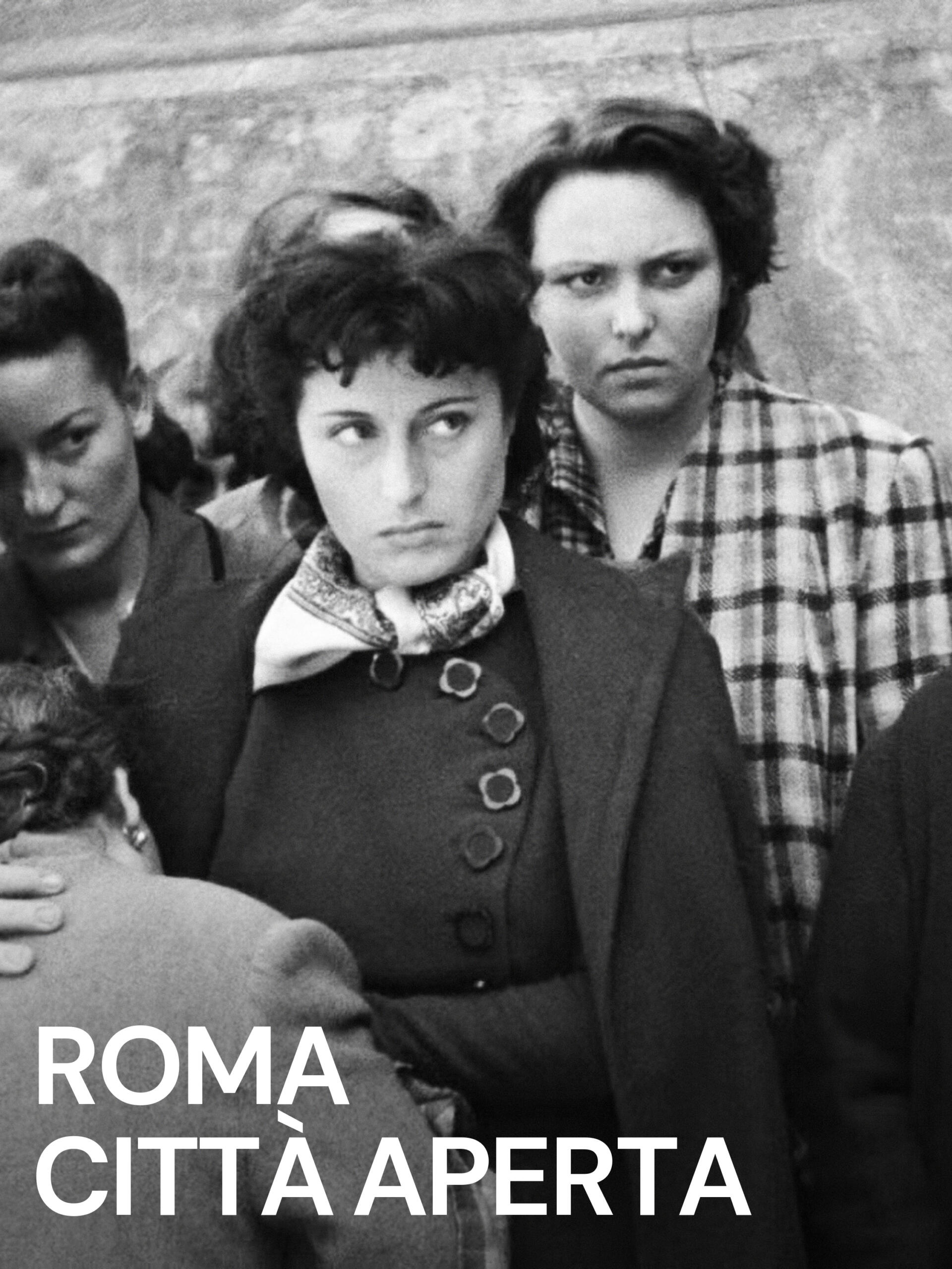 Locandina del film "Roma città aperta"