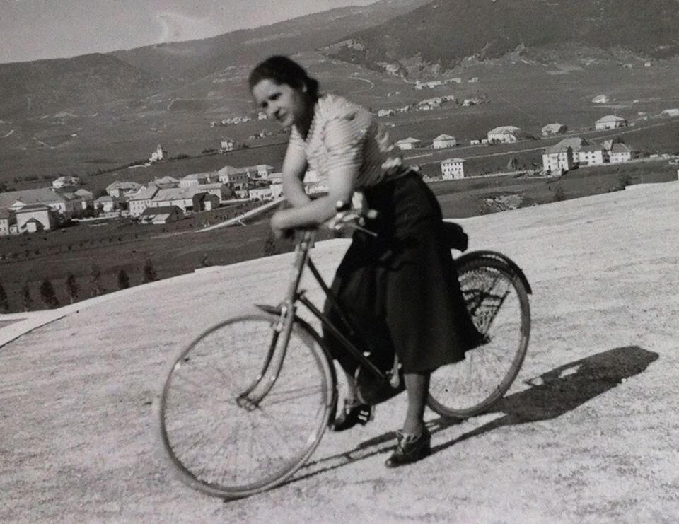La staffetta partigiana Caterina Rigoni Boemo, una delle donne nella resistenza.