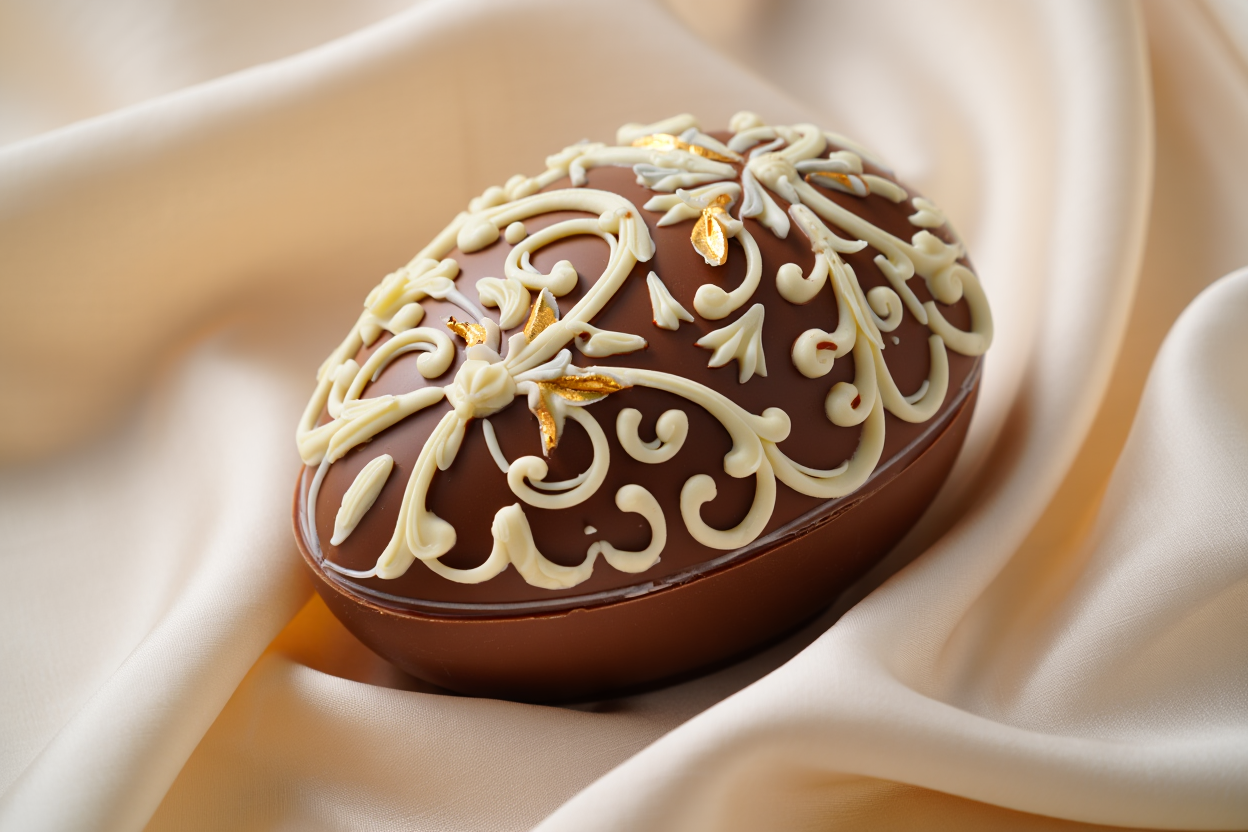 Uovo decorato, esempio delle uova di Pasqua 2026.