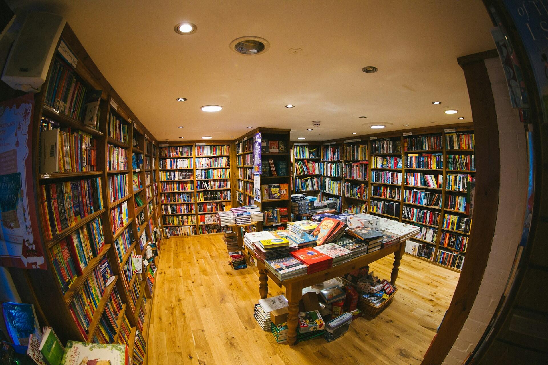 Interno di una libreria