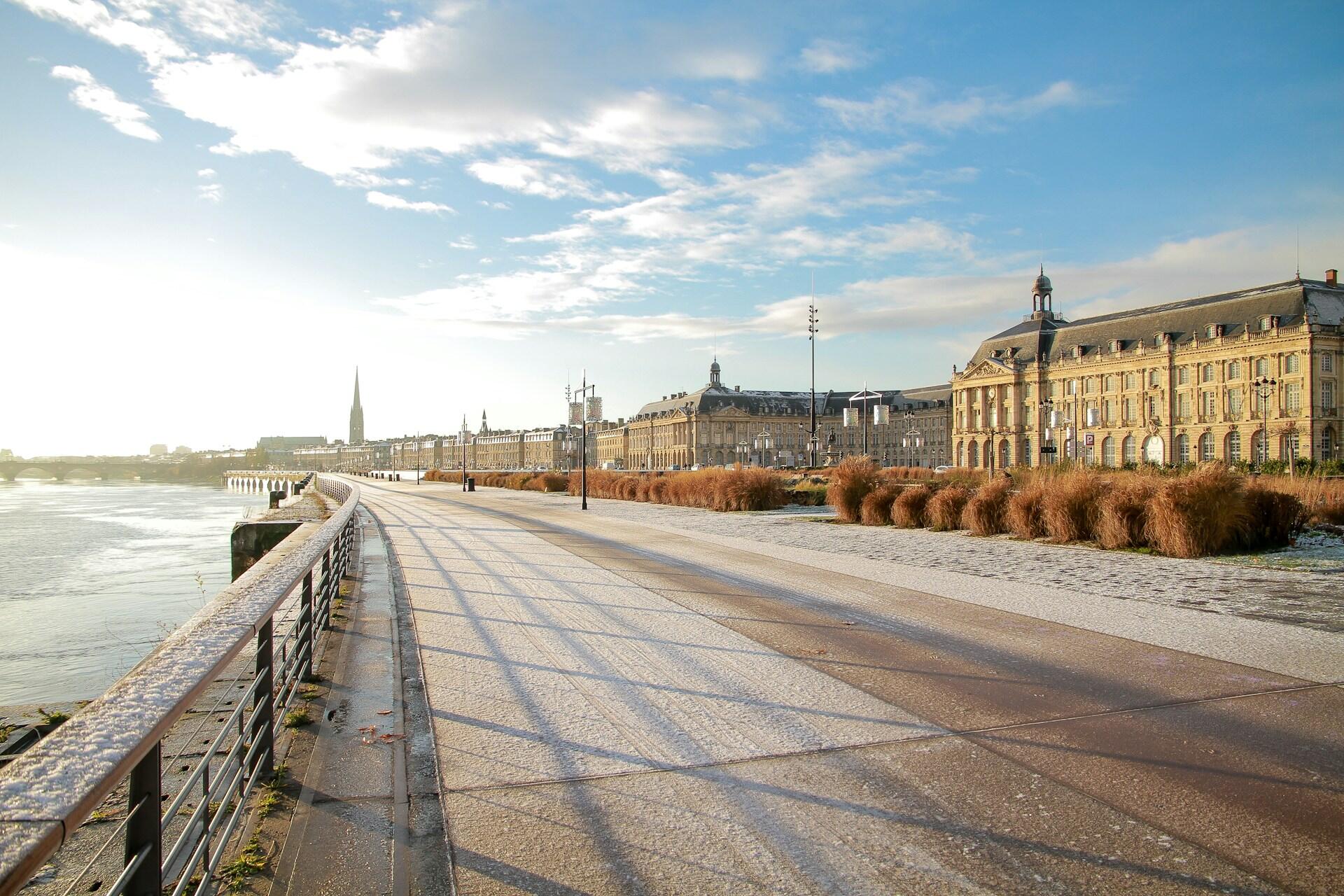 Vista di Bordeaux, una delle tappe tour de france 2026.