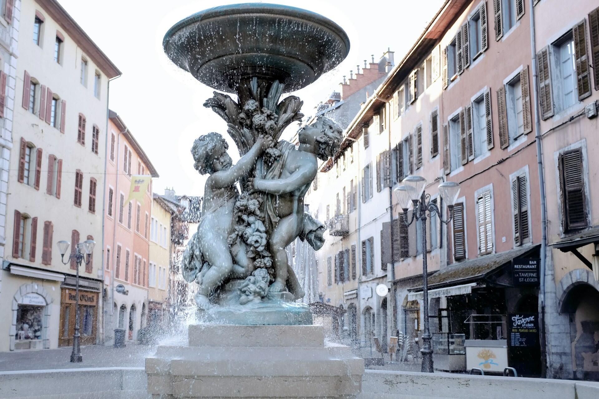 Vista di Chambéry, una delle tappe tour de france 2026.