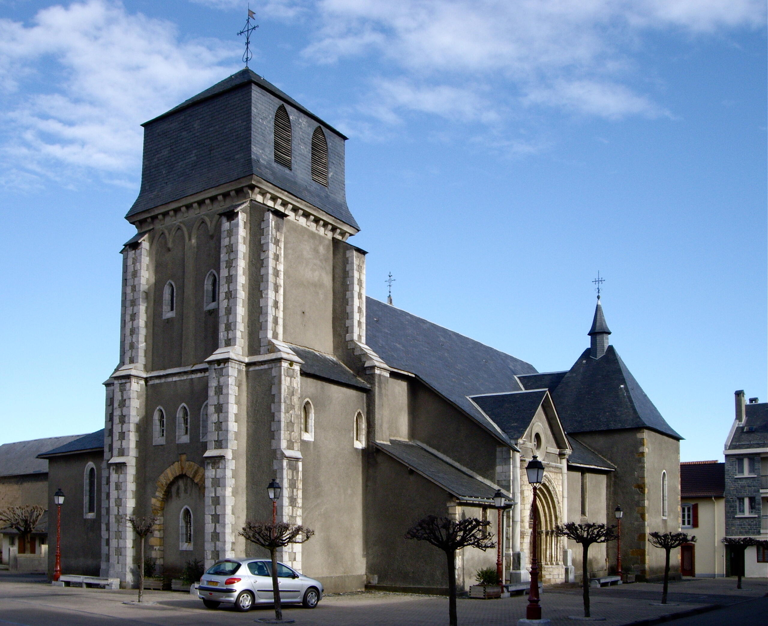 Chiesa di Lannemezan, una delle tappe tour de france 2026.
