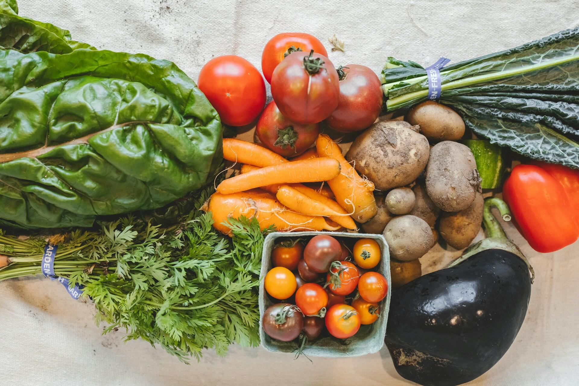 Verdure miste, fonti di fibre suggerite dalle app per dimagrire.