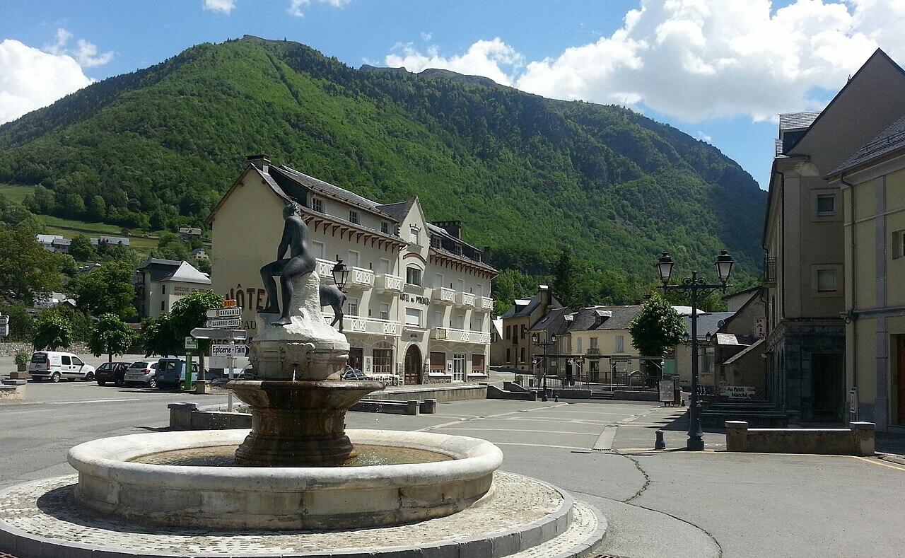 Vista di Gedre, una delle tappe tour de france 2026.