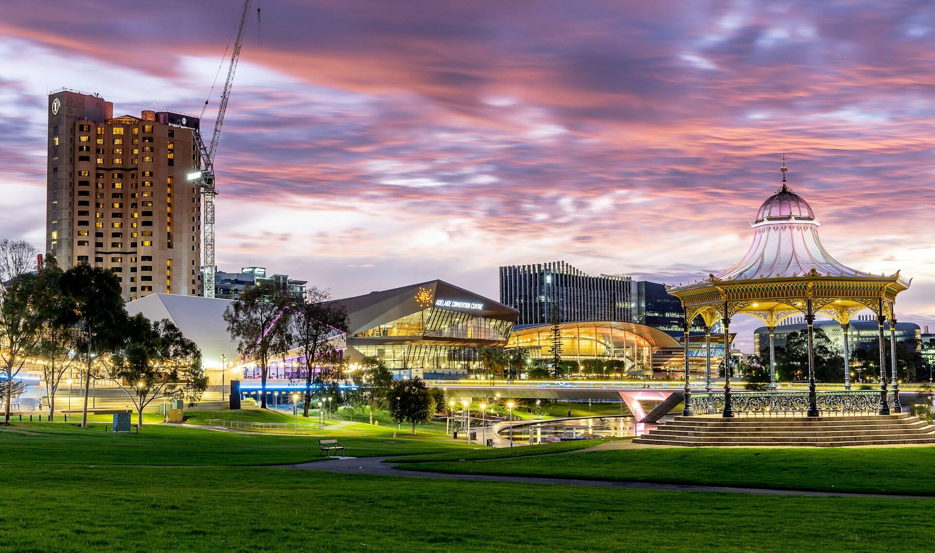 La splendida città di Adelaide, in Australia.