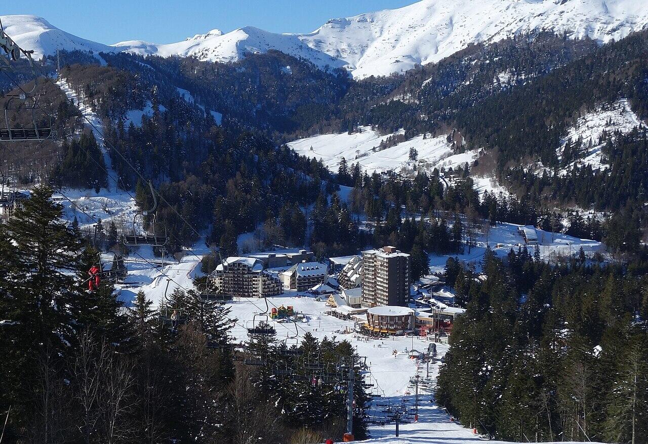 Vista di Le Lioran, una delle tappe tour de france 2026.
