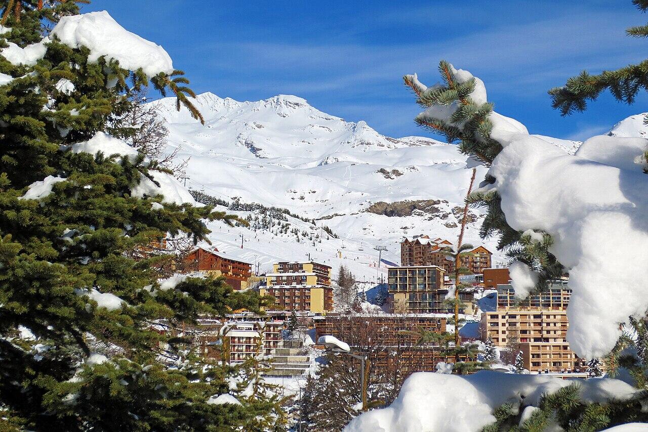 Vista di Orcières-Merlette, una delle tappe tour de france 2026.