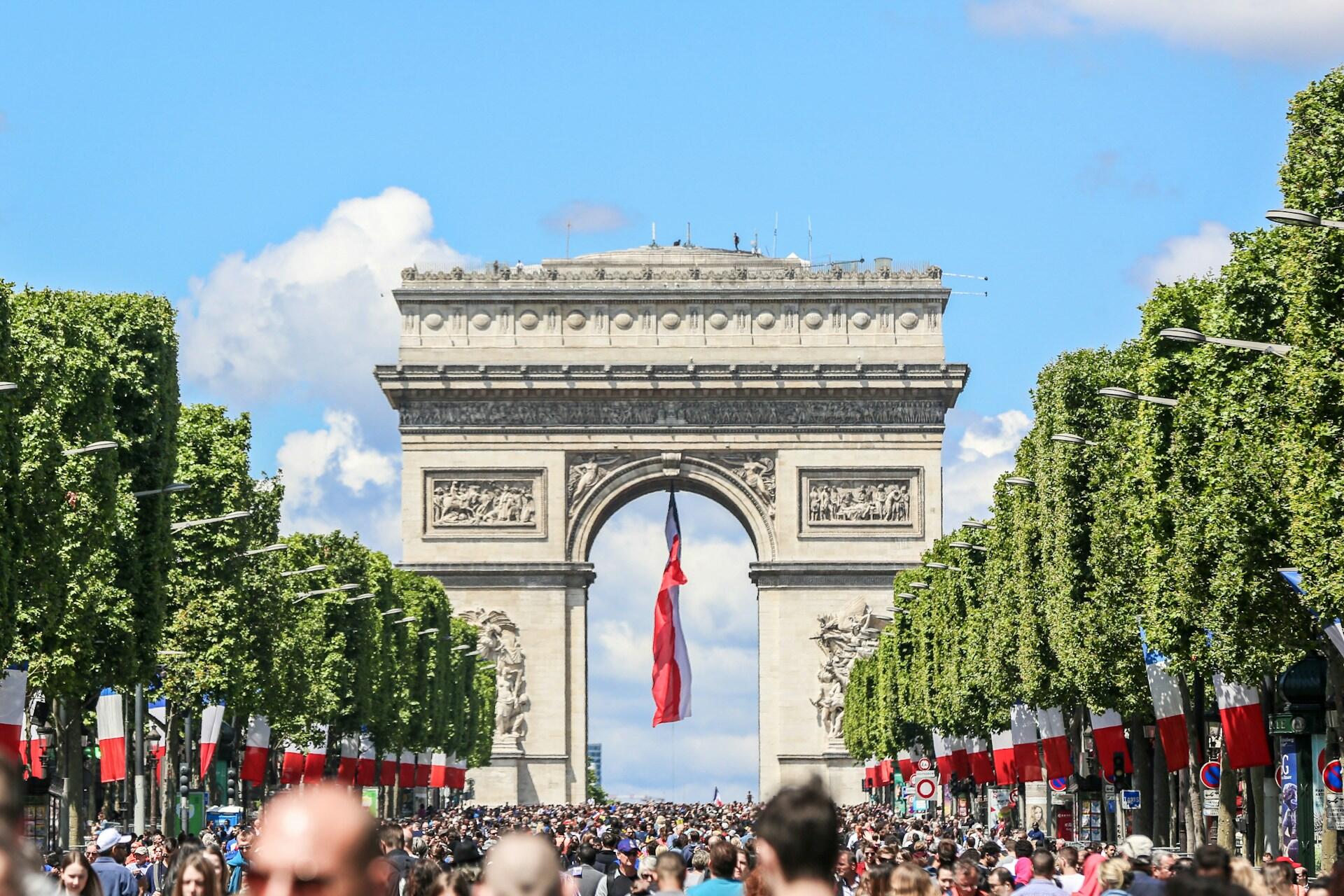 Vista di Parigi, una delle tappe tour de france 2026.