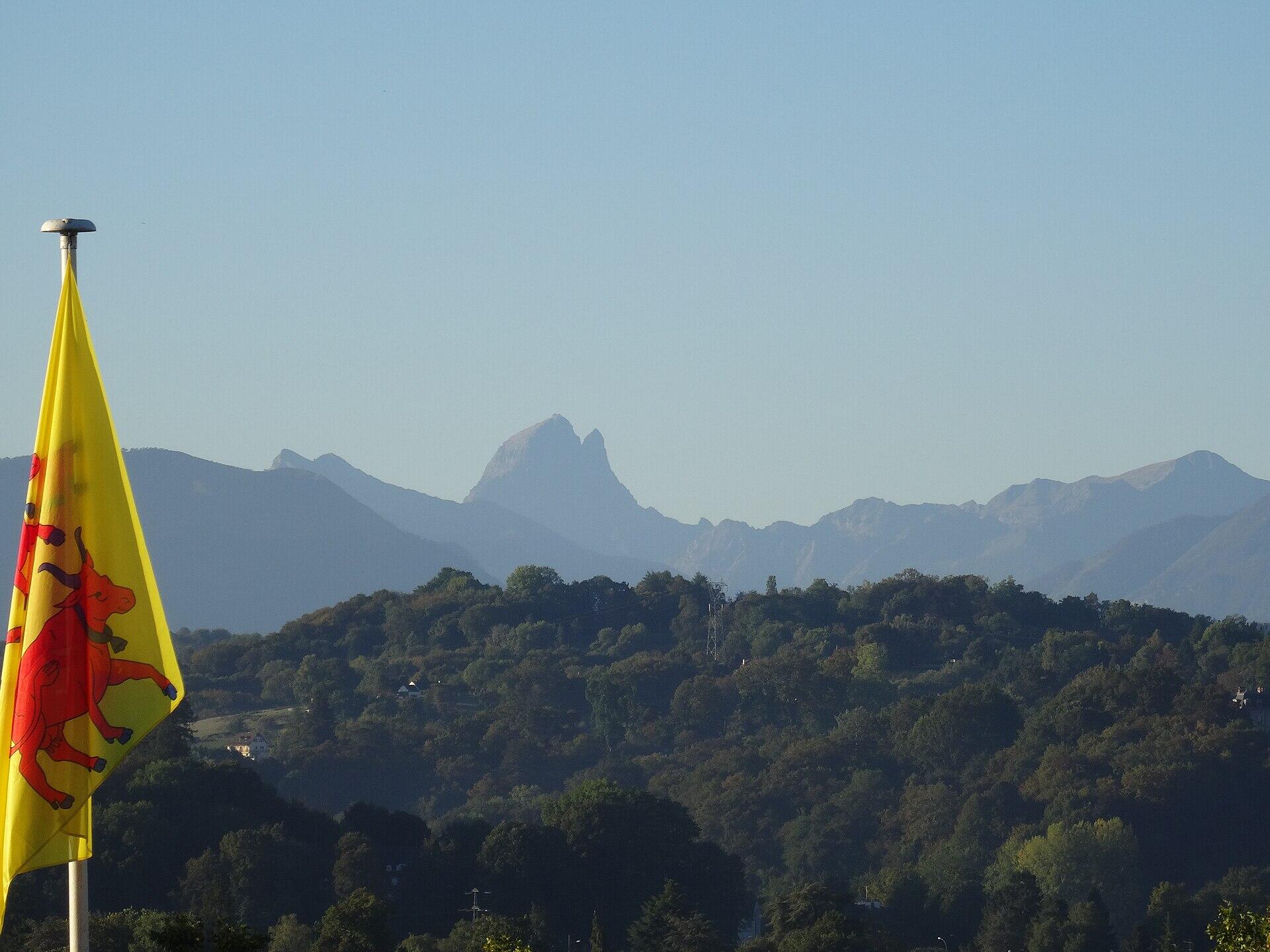 Vista di Pau, una delle tappe tour de france 2026.