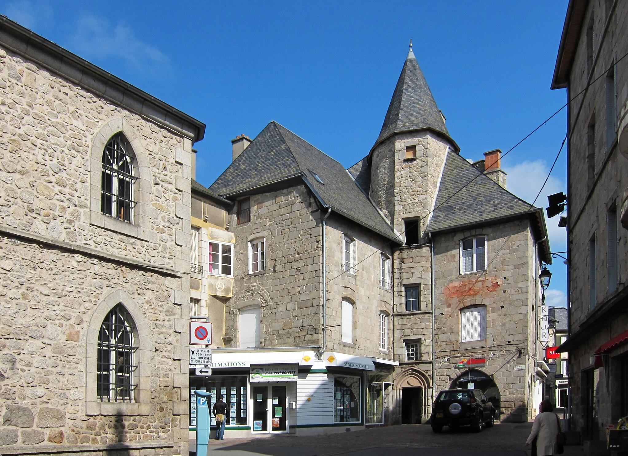 Vista di Ussel, una delle tappe tour de france 2026.