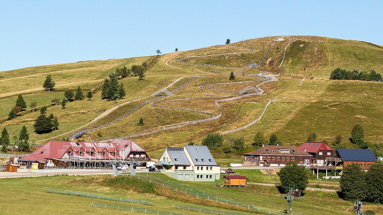 Vista di Markstein, una delle tappe tour de france 2026.