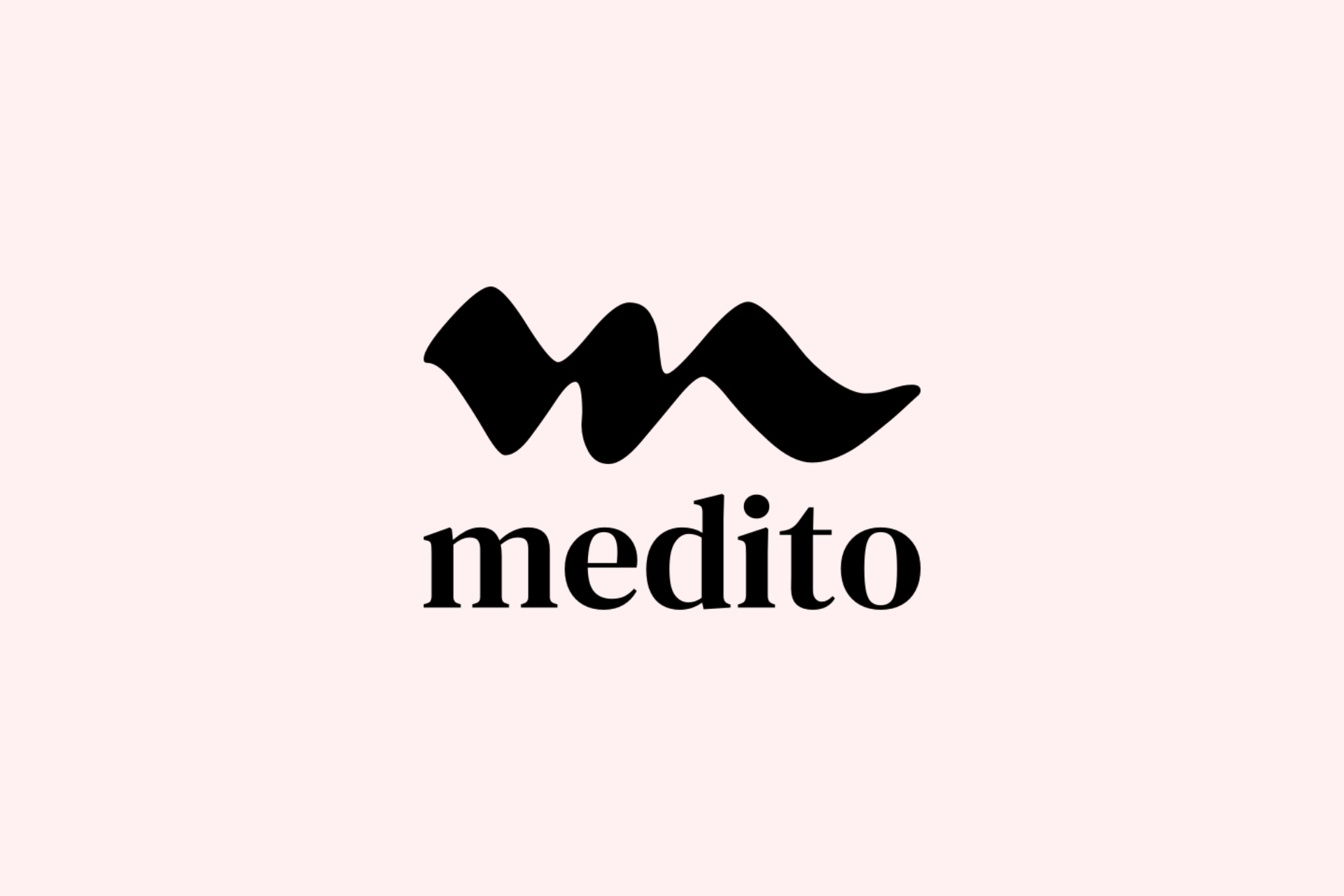 Logo di Medito, app mindfulness gratis.