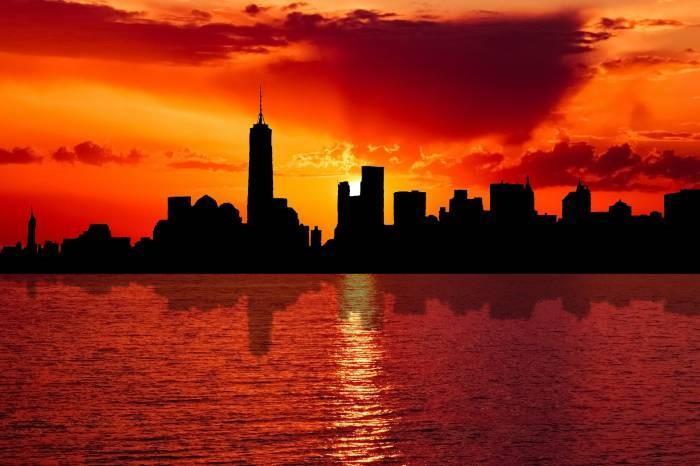 ニューヨークの夕暮れ