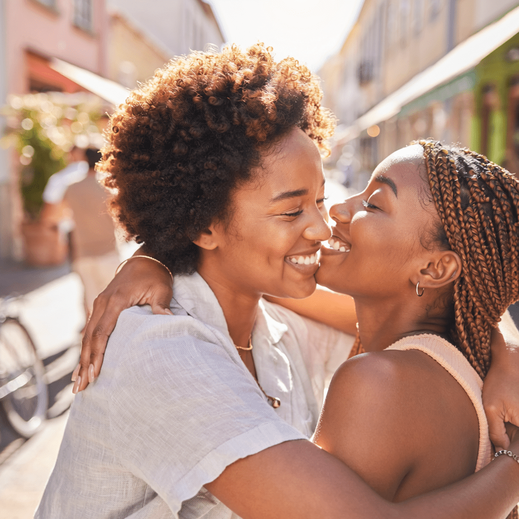 ハグとキスで挨拶するブラジル人の習慣