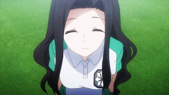 運動着姿のアニメの女の子