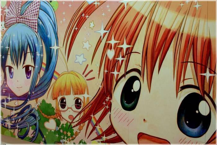 アニメキャラクターのイラスト