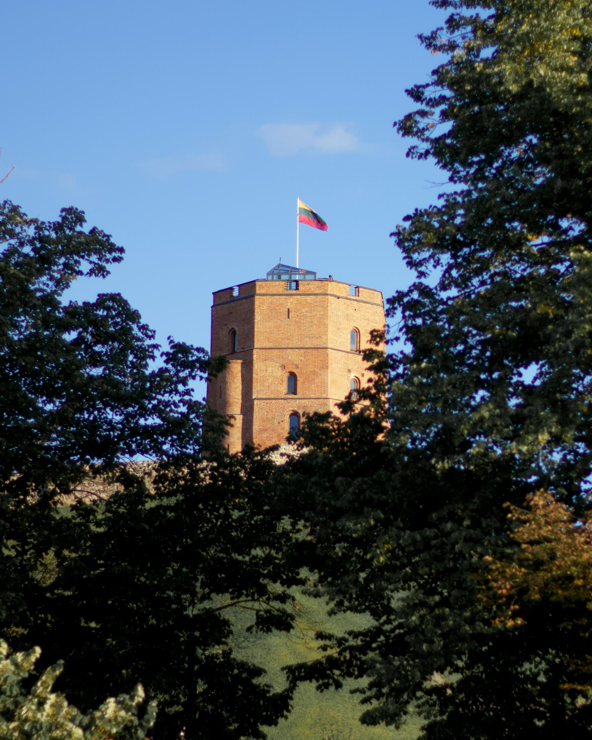 Gedimino pilis and kalno