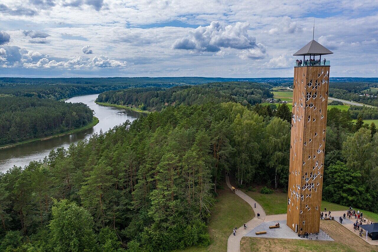 Birštono apžvalgos bokštas ir Nemuno kilpų regioninis parkas