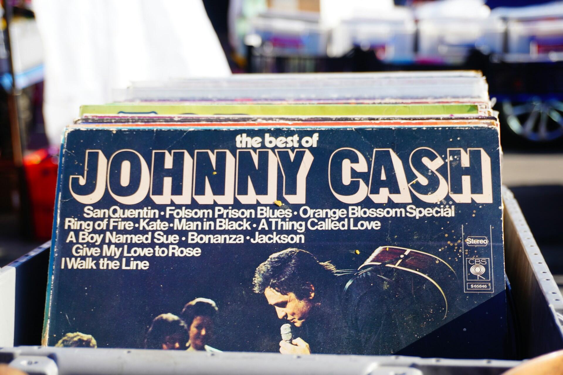 Johnny Cash vinilas
