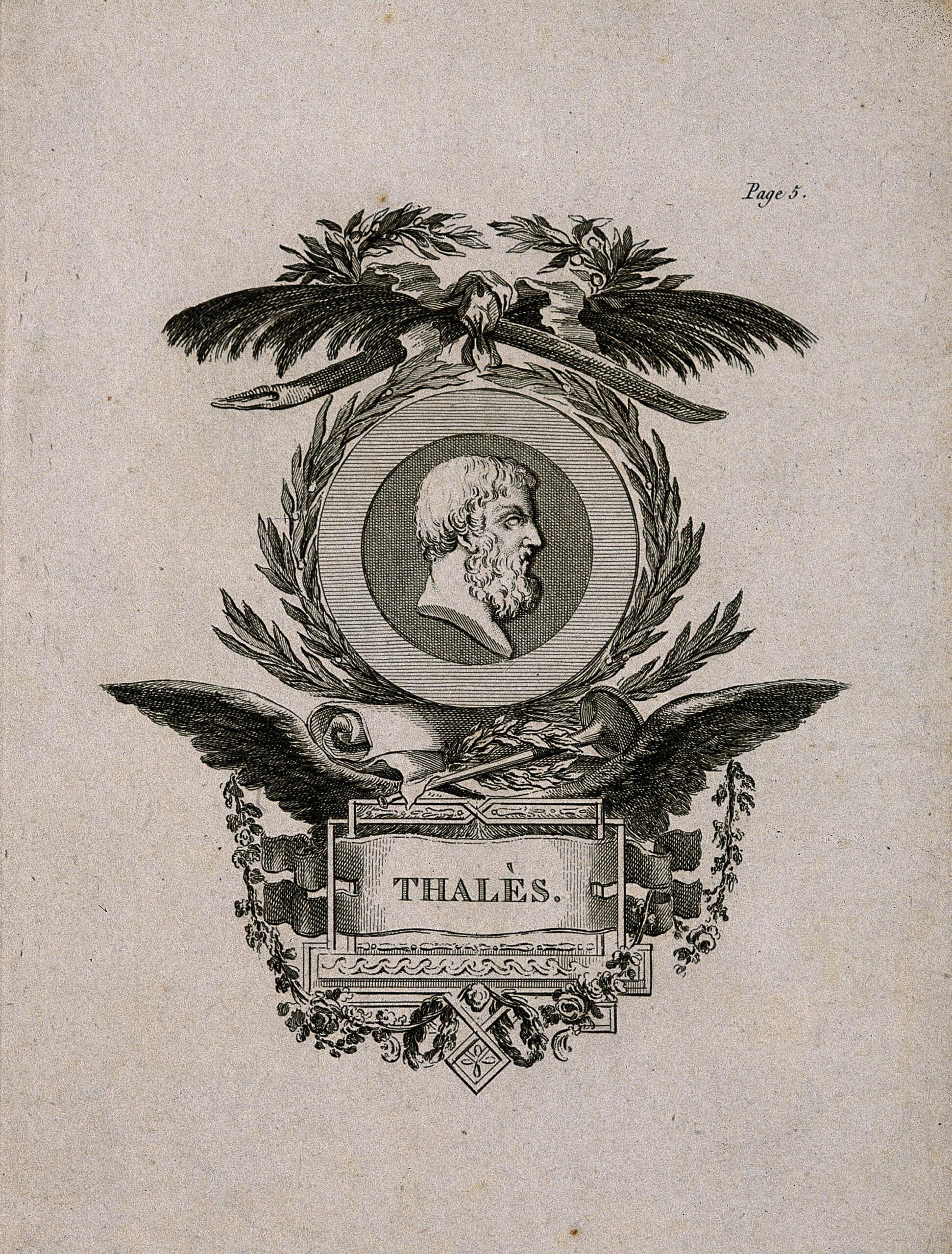 Išgraviruotas Talis Miletietis