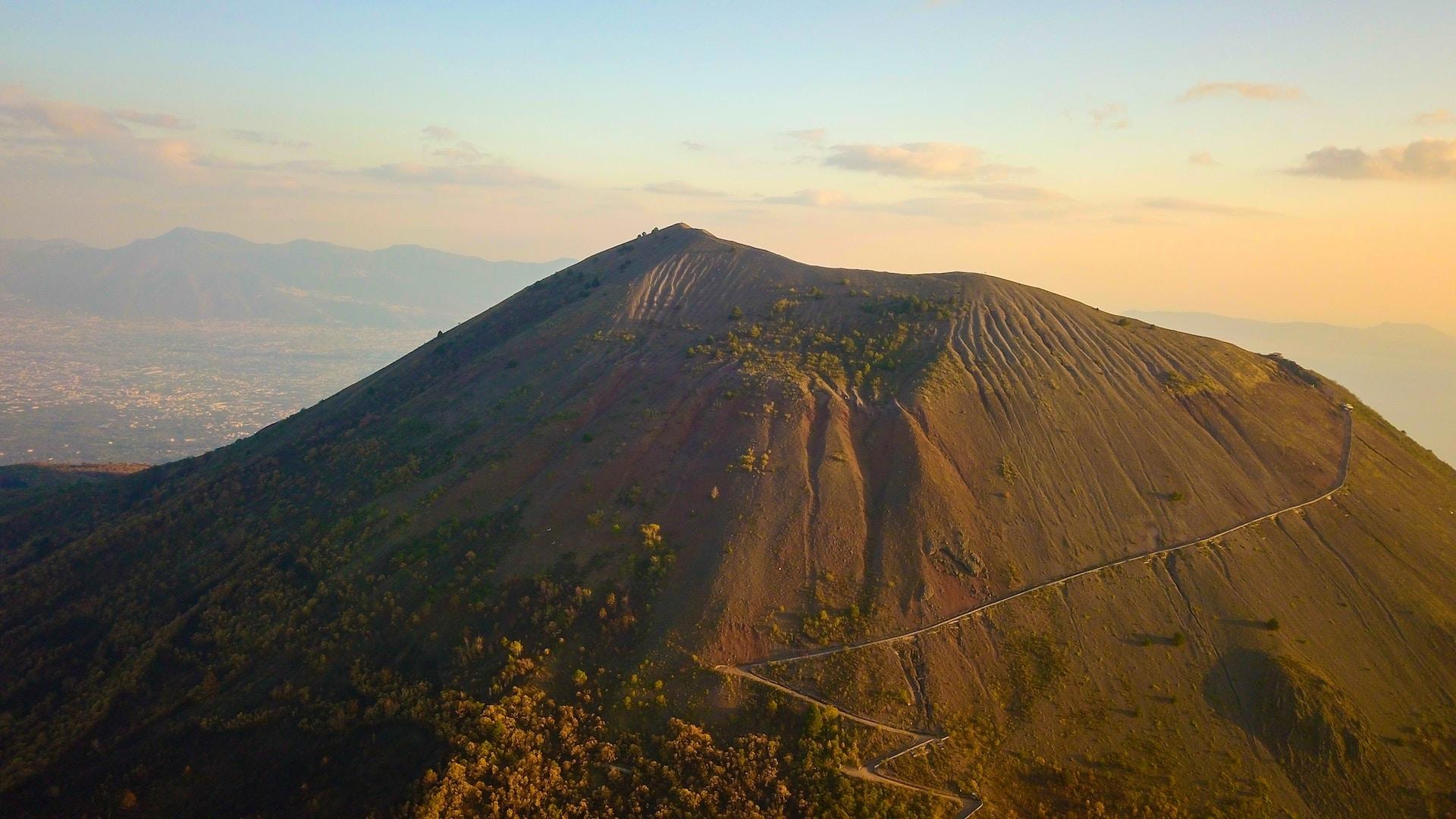 volcan Vésuve en Italie