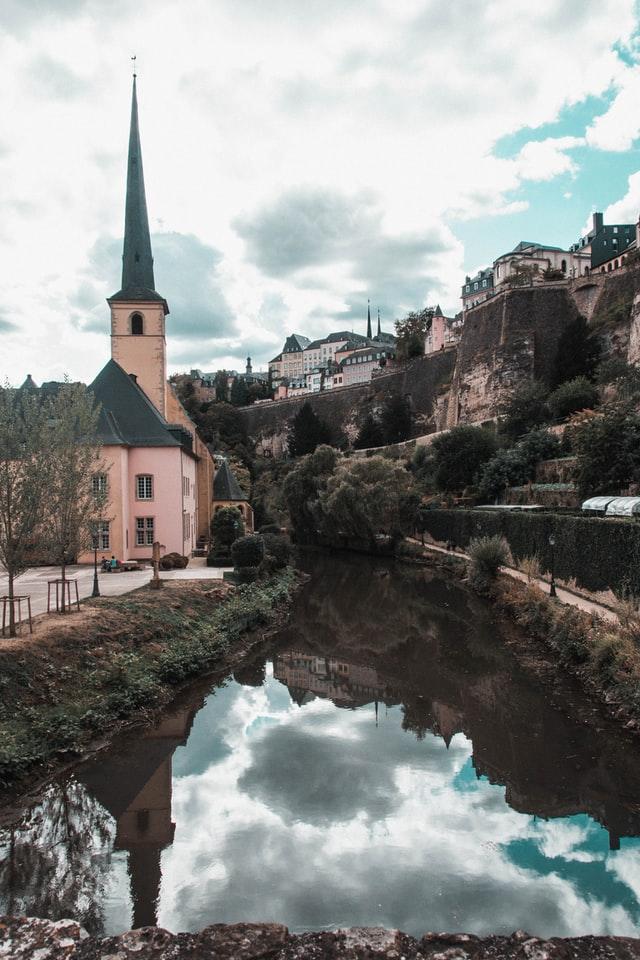 paysage urbain au luxembourg