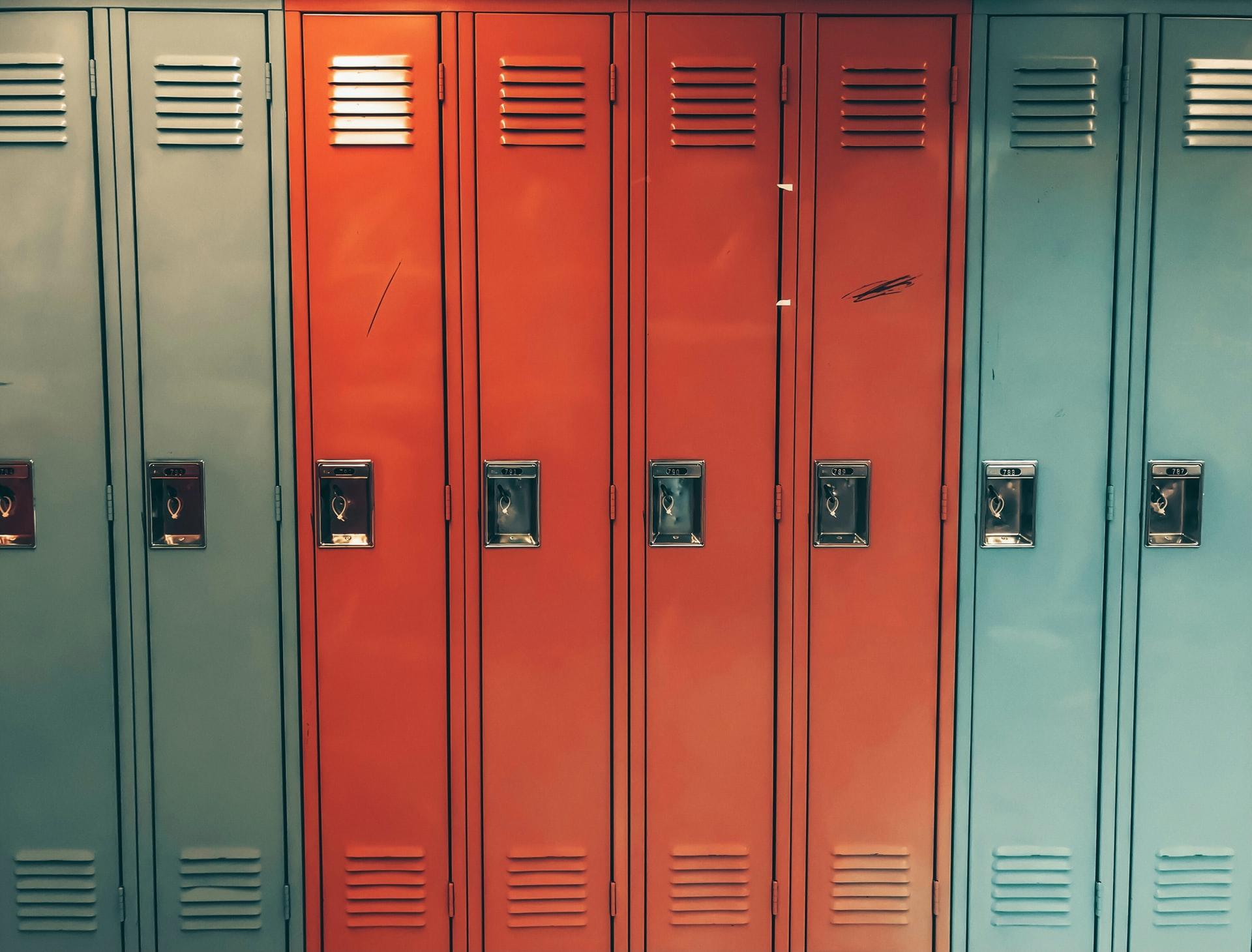 Casiers d'école
