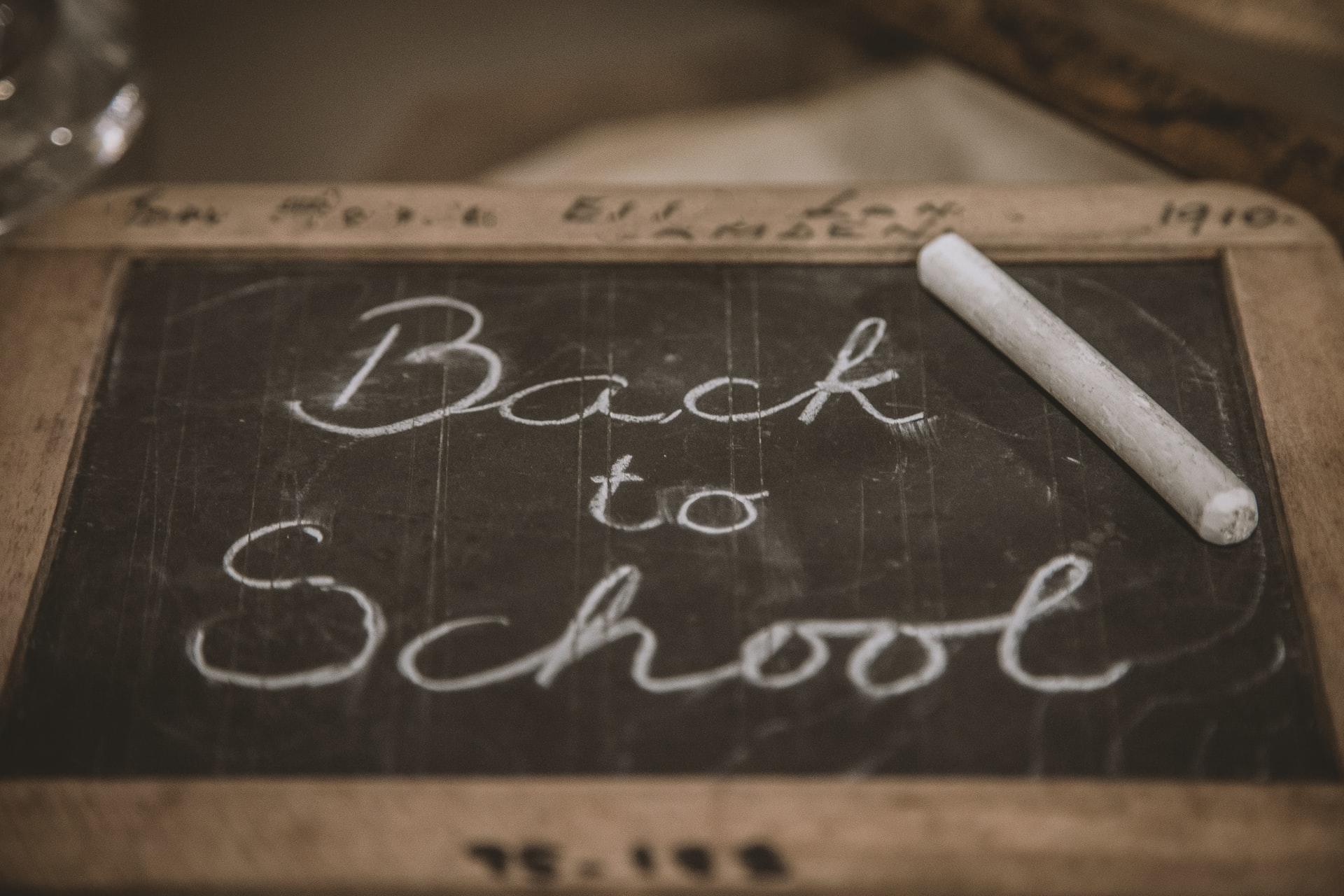 Back to school board