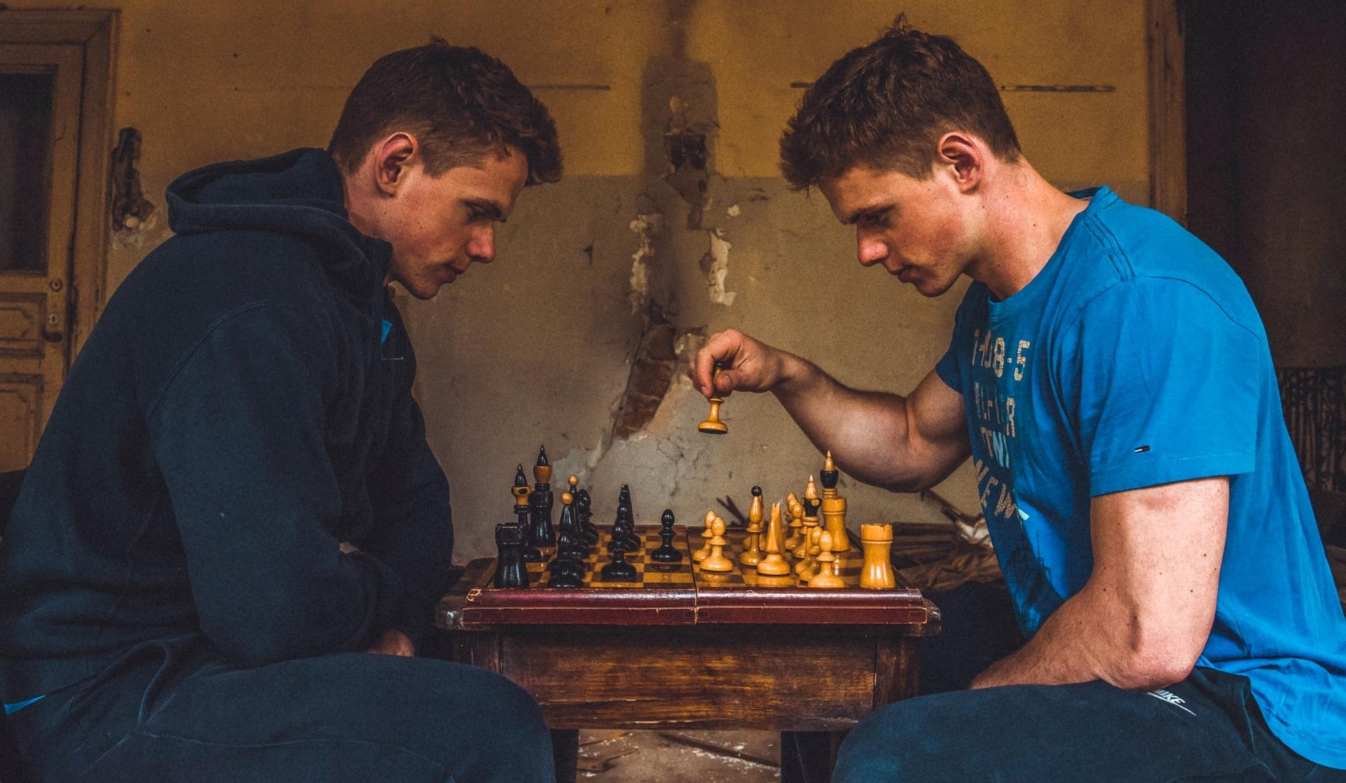 échiquier deux joueurs