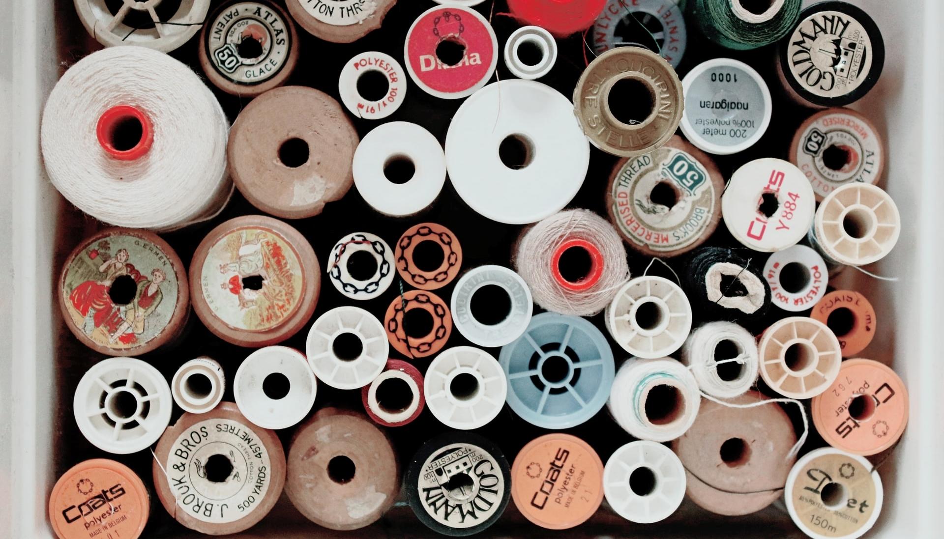 rouleaux fils pour couture