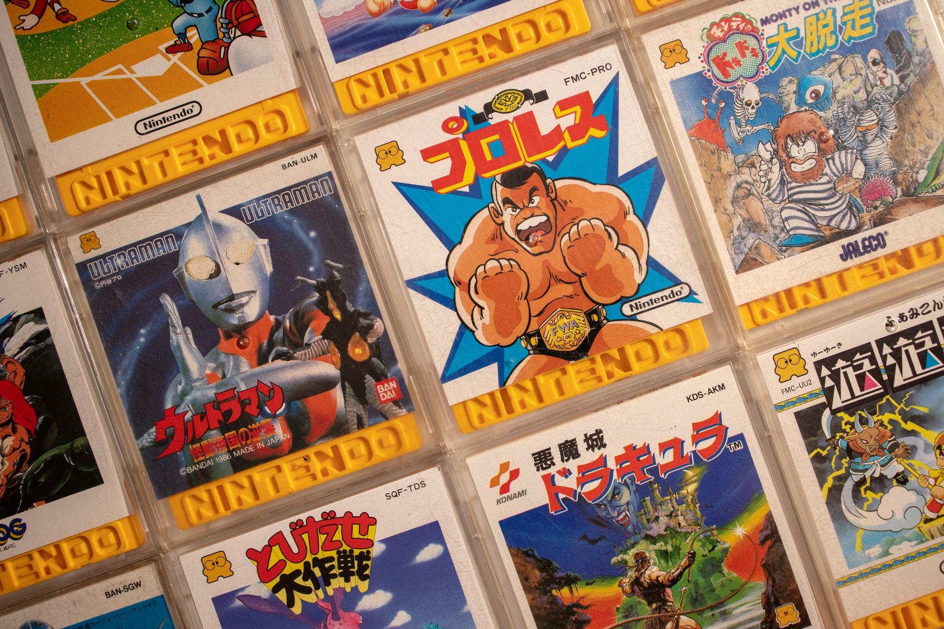 collection de personnages japonais