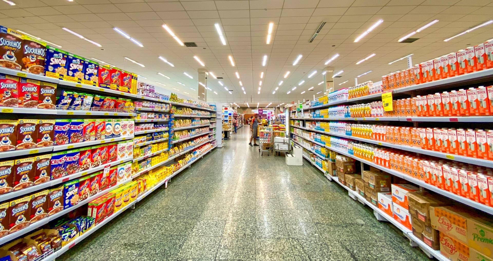 épicerie magasin allée