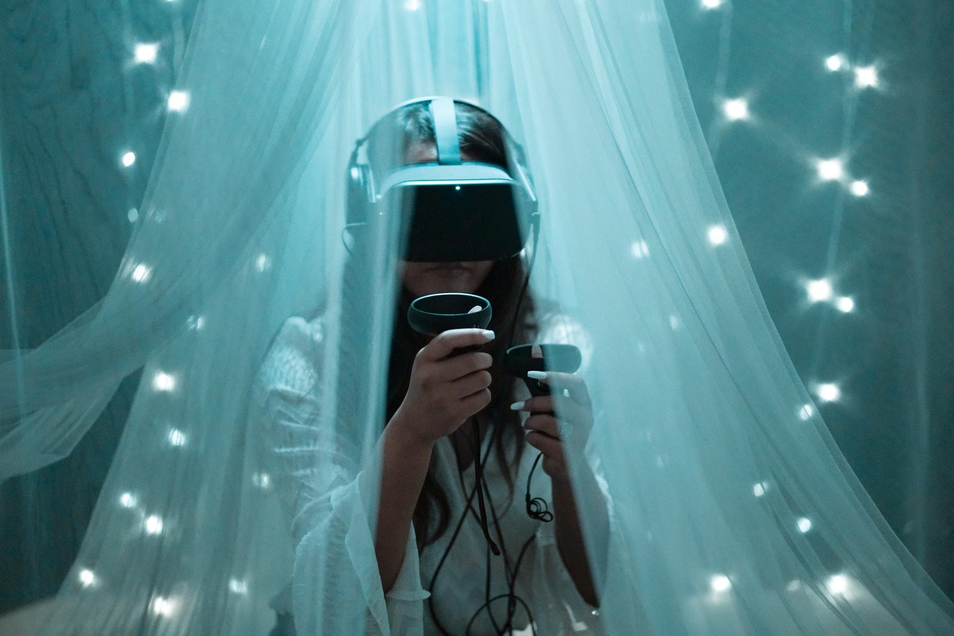 jeu vidéo casque virtuel