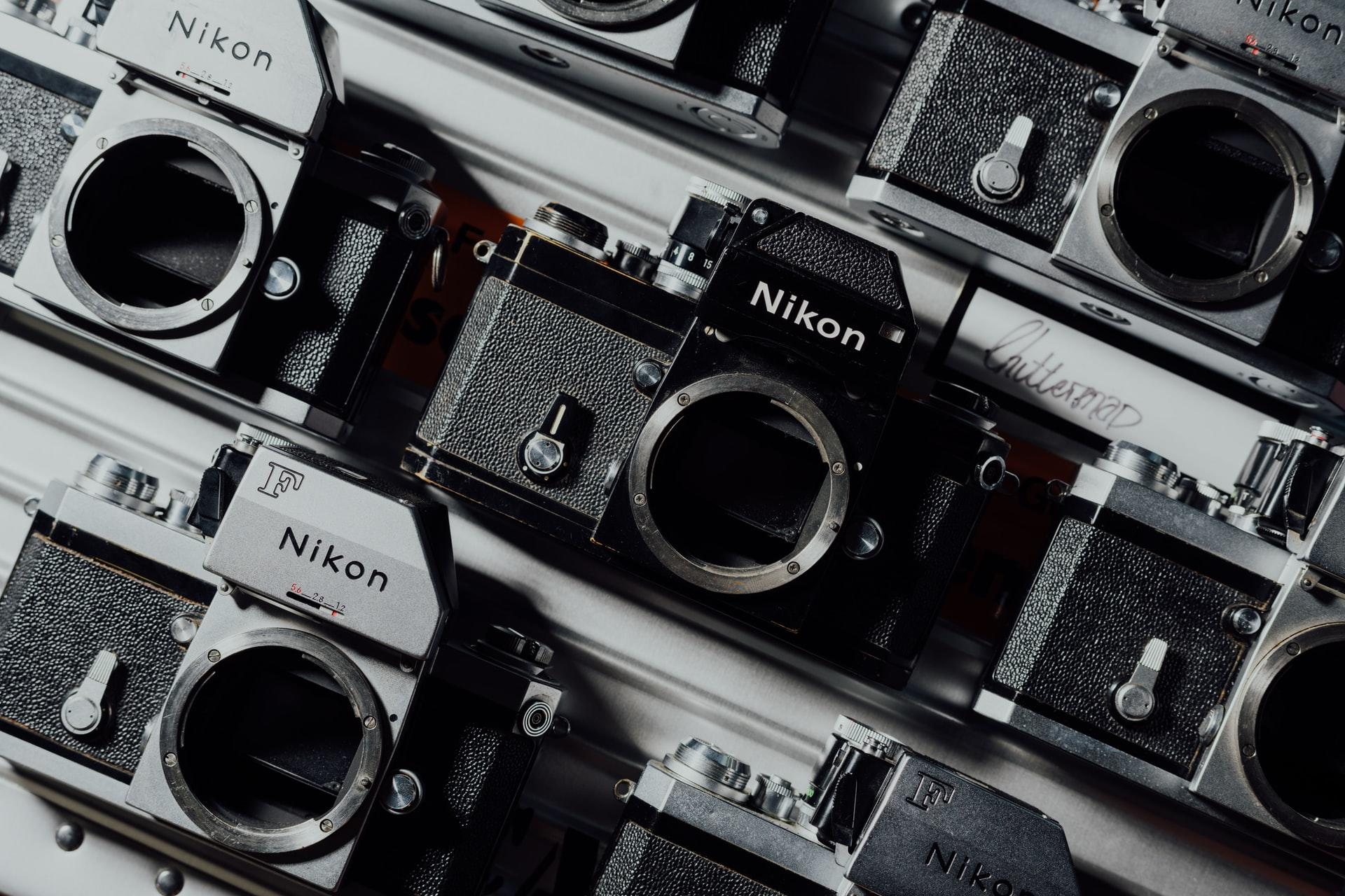 collection de cameras Nikon vintage