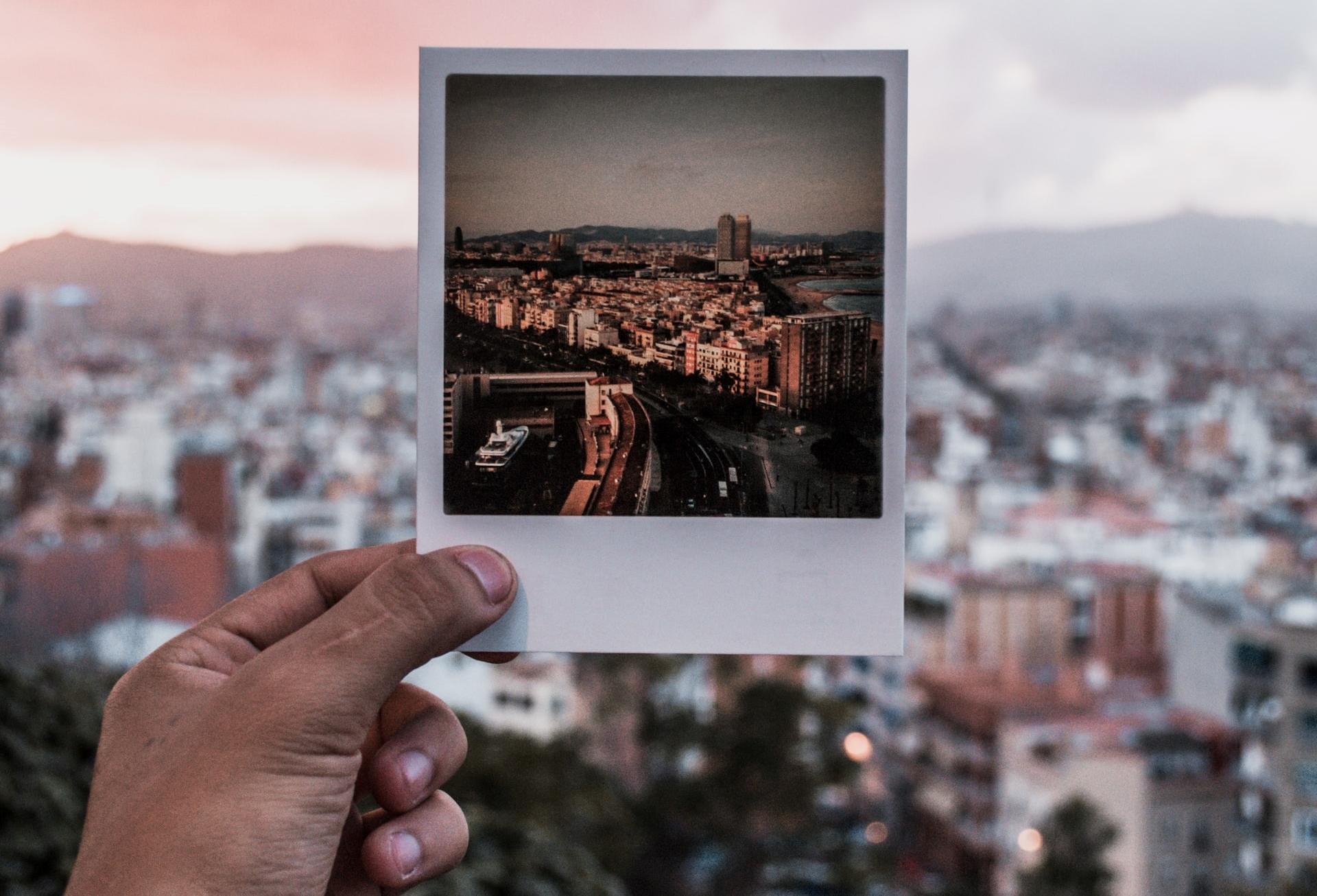 photo polaroïd ville